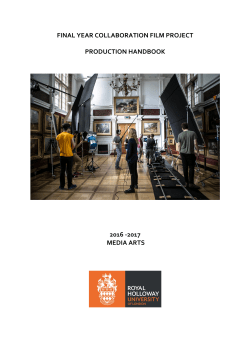 FINAL YEAR COLLABORATION FILM PROJECT PRODUCTION