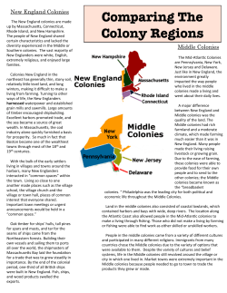 Compare Colony Regions