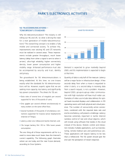 Updates From Park Leaders - Park Electrochemical Corp.