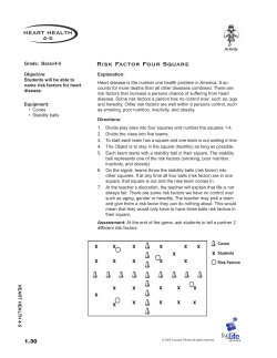 4. Risk Factor Four Square