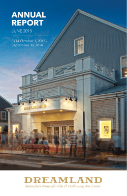 annual report - Nantucket Dreamland