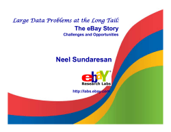 Large Dataset Problems at the Long Tail