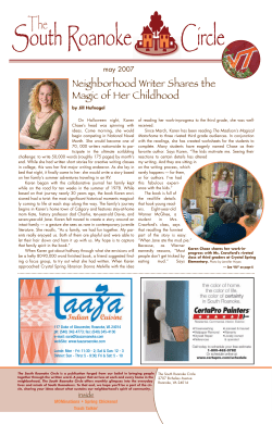 May 2007 - The South Roanoke Circle