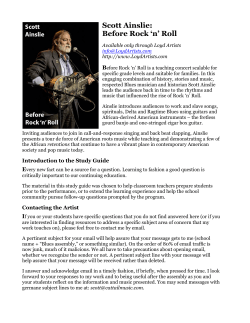 Scott Ainslie: Before Rock `n` Roll