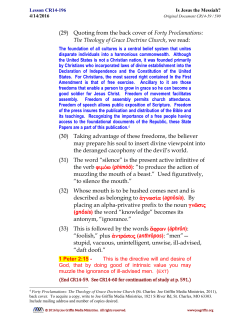 (29) Quoting from the back cover of Forty Proclamations