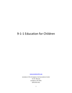 9-1-1 Education for Children