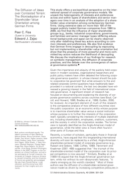 The Diffusion of Ideas over Contested Terrain: The (Non)adoption of