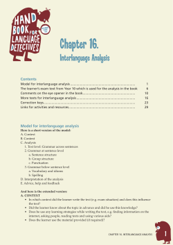 Chapter 16. - Samfundslitteratur