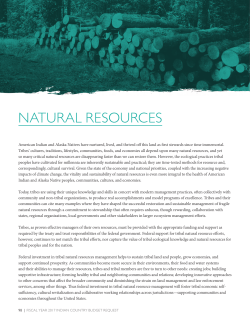 natural resources