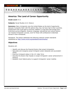 Hea Verd America: The Land of Career Opportunity