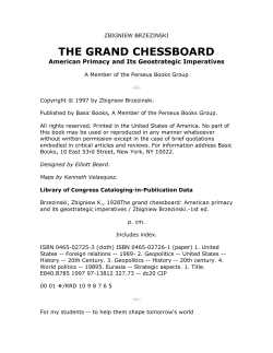 The Grand Chessboard