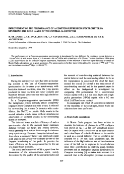 IMPROVEMENT OF THE PERFORMANCE OF A