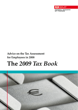 The 2009 Tax Book
