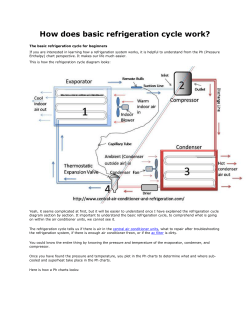 How does basic refrigeration cycle work?