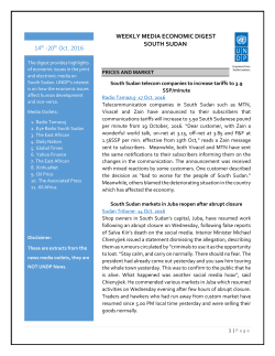 English  - UNDP in South Sudan