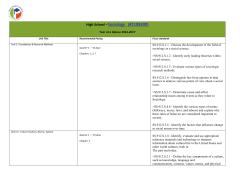 Scope and Sequence - Sociology16