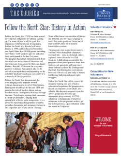 Follow the North Star: History in Action