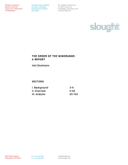 Read the report - Slought Foundation
