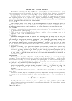 Big Project - FSU Math - Florida State University