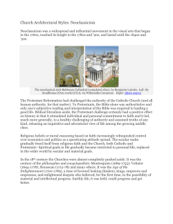 Church Architectural Styles Neoclassicism