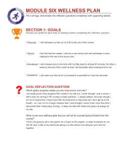 6.06 Module Six Wellness Plan Sample