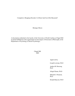 Compulsive Shopping Disorder: Is It Real And Can It Be Measured