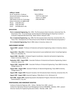 FACULTY VITAE Jeffrey S. Smith EDUCATION