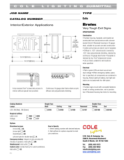 Brutus - Cole Lighting