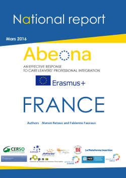 National report France