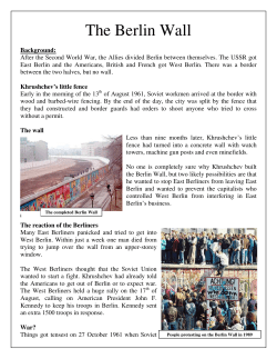 The Berlin Wall - cloudfront.net