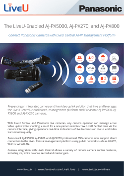 Panasonic Integration