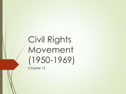 Civil Rights Movement