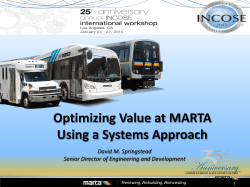 Optimizing Value at MARTA