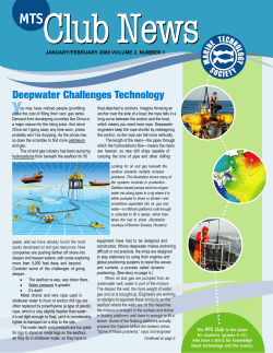 Deepwater Challenges Technology