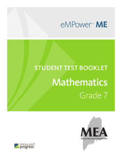 empower-maine-grade7-math-practice-test