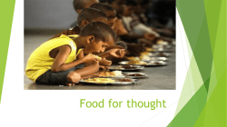 Food for Thought - Pensioners` Portal