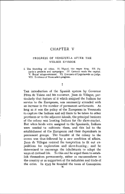 TEE introduction of the Spanish system by Governor Perez de