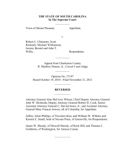 SC Judicial Department