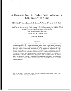A `Mainable Tool for Finding Small Volcanoes in