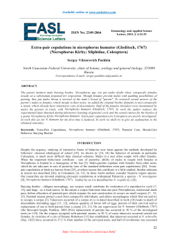 this PDF file - Entomology and Applied Science Letters