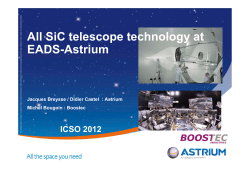 Presentation - ESA Conference Bureau