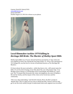 Shelley Mills Murder release
