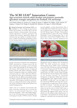 PDF file: The SCRI LEAF Innovation Centre