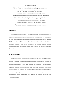 Abstract: I. Introduction