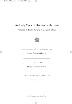 An Early Modern Dialogue with Islam