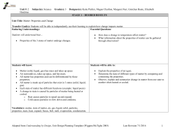 Unit 2 - Cabarrus County Schools