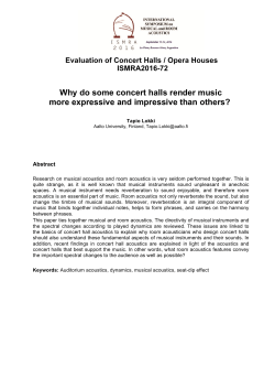 ISMRA2016-72 Why do some concert halls render music more