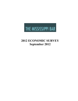 2012 ECONOMIC SURVEY September 2012