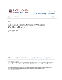 African American Literature By Writers of