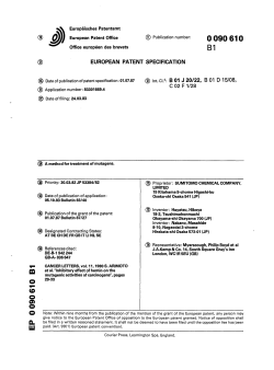 A method for treatment of mutagens - European Patent Office